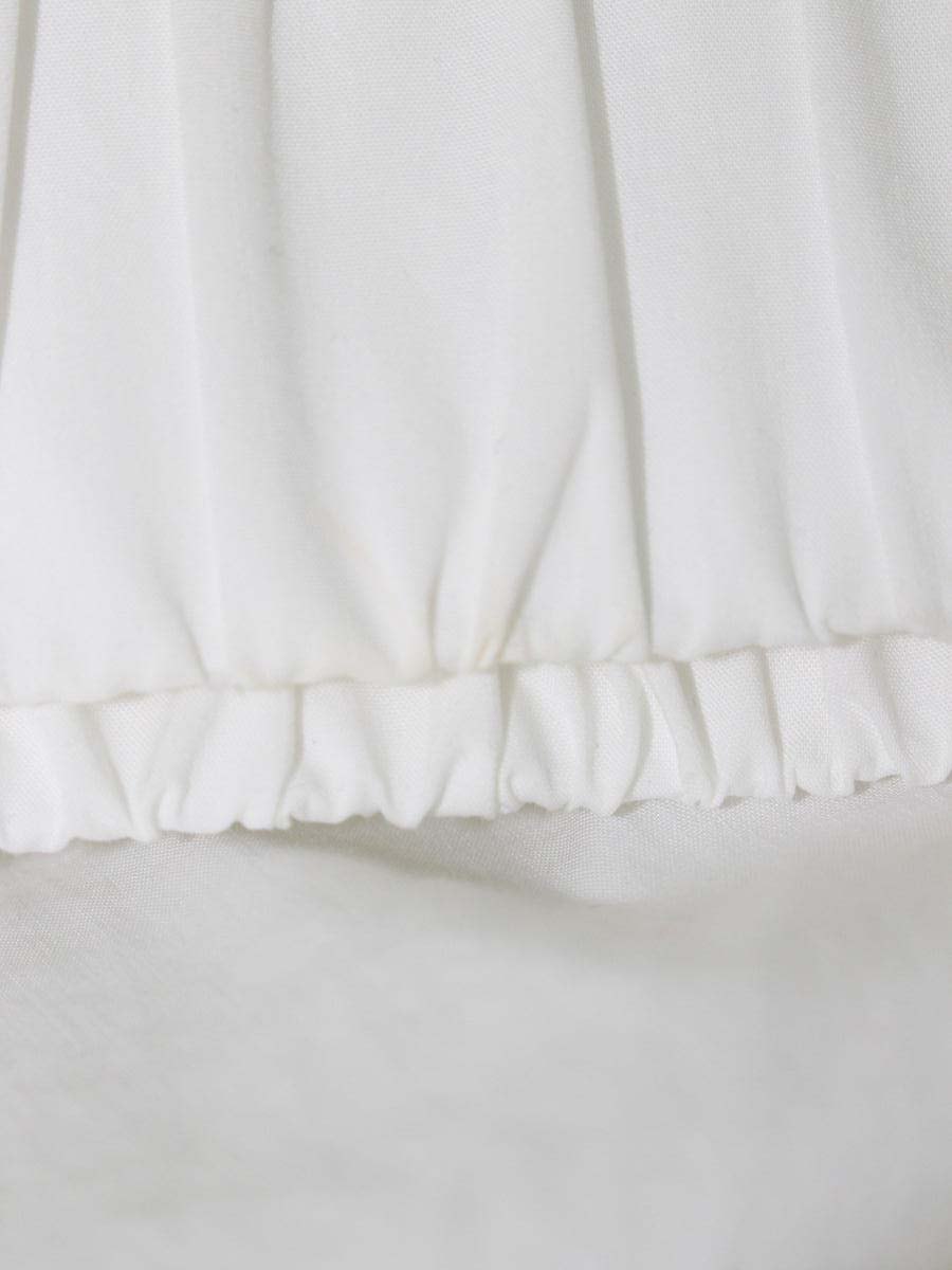 ヨリ YR2221-010SP ブラウス 38 ホワイト カットソー フリル ITGI22HFRG98