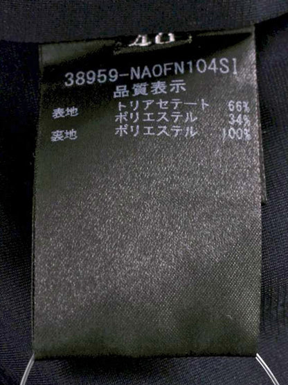 フォクシーニューヨーク 38959 ワンピース 40 ネイビー ギャザー IT6KEIWDP5MI