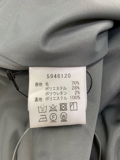 ルネ basic  5946120 ワンピース 38 グレー フリル IT6JRJQ8FJ4J