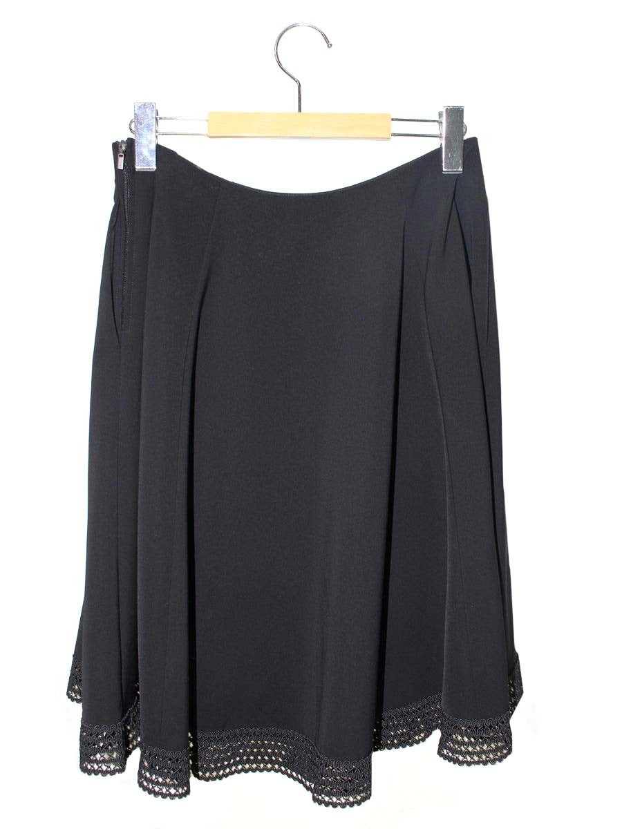 フォクシーニューヨーク スカート アラベスク 32818 40 ブラック IT76VSD4239F