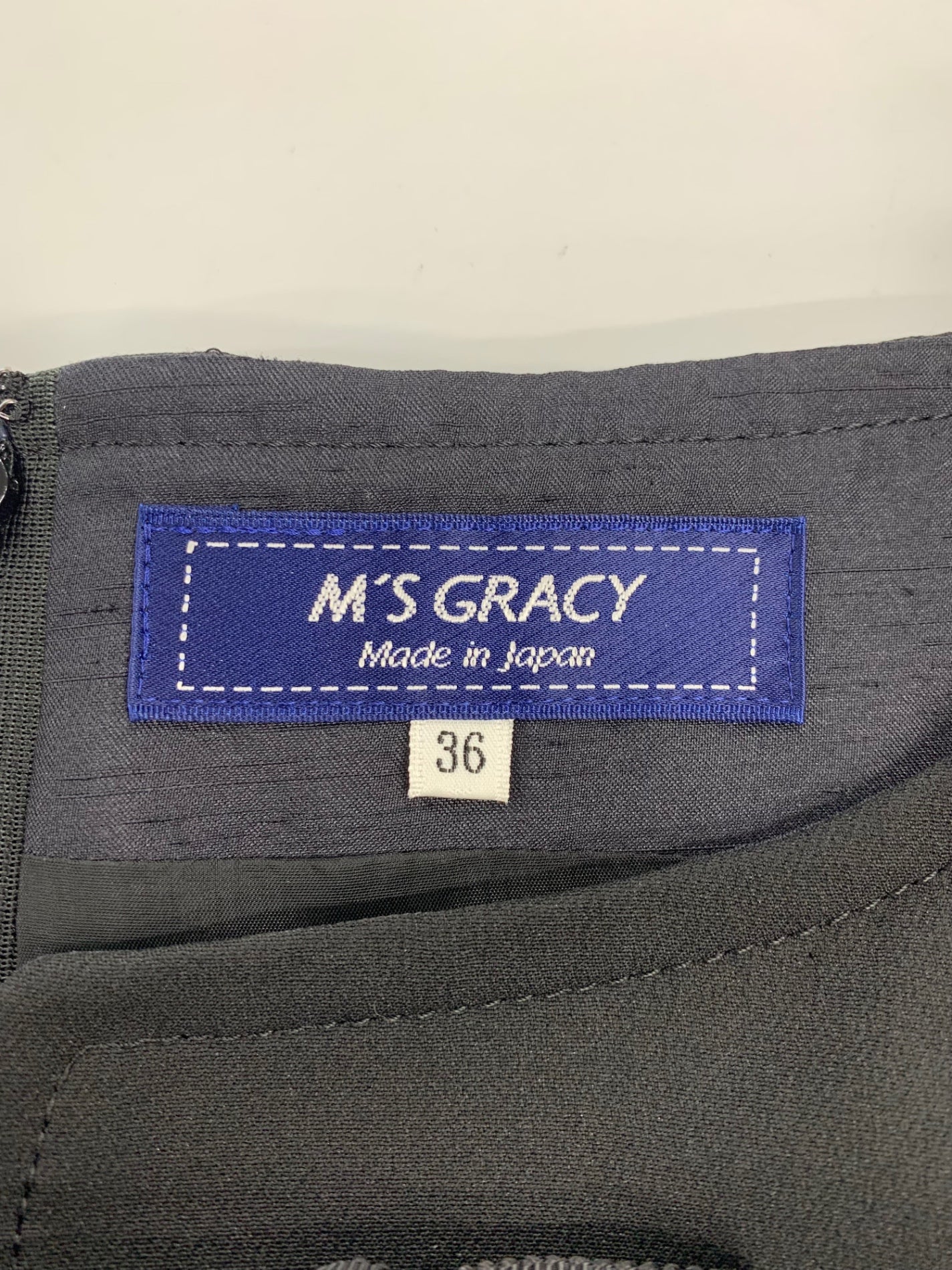 エムズグレイシー 美シルエット ジャンパースカート 211509 ワンピース 36 ブラック ITD16SP26Q4C