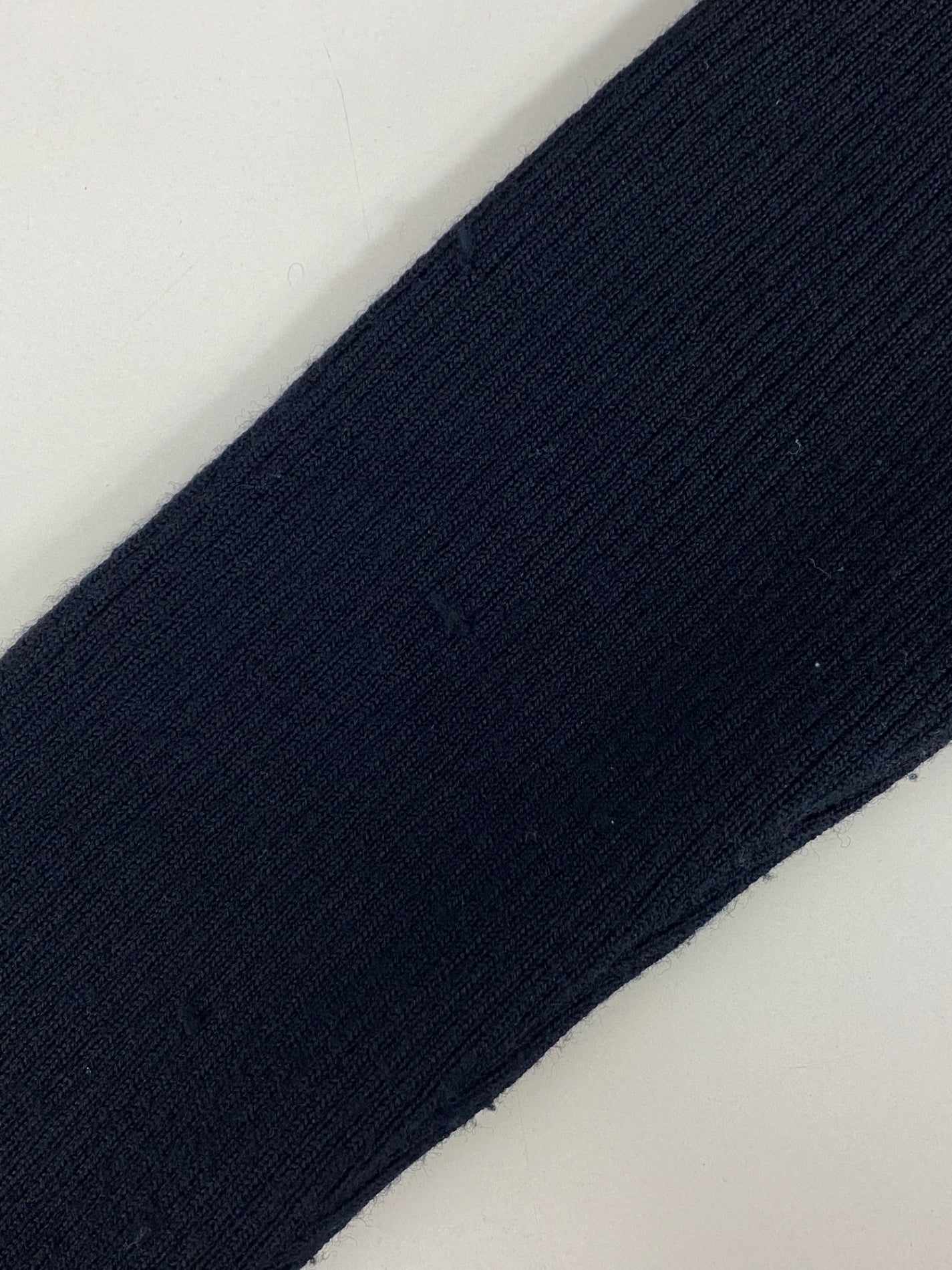 エムズグレイシー 011539 ワンピース 40 ブラック ステッチ ウール リボン IT3284FBDC2K