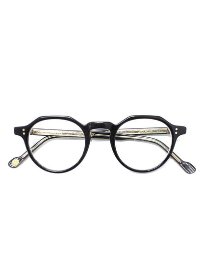 アイヴァン Attache 45 メガネ ブラック アタッシュ 45 セルフレーム フルリム ボストン IT5X5Z36Z16G