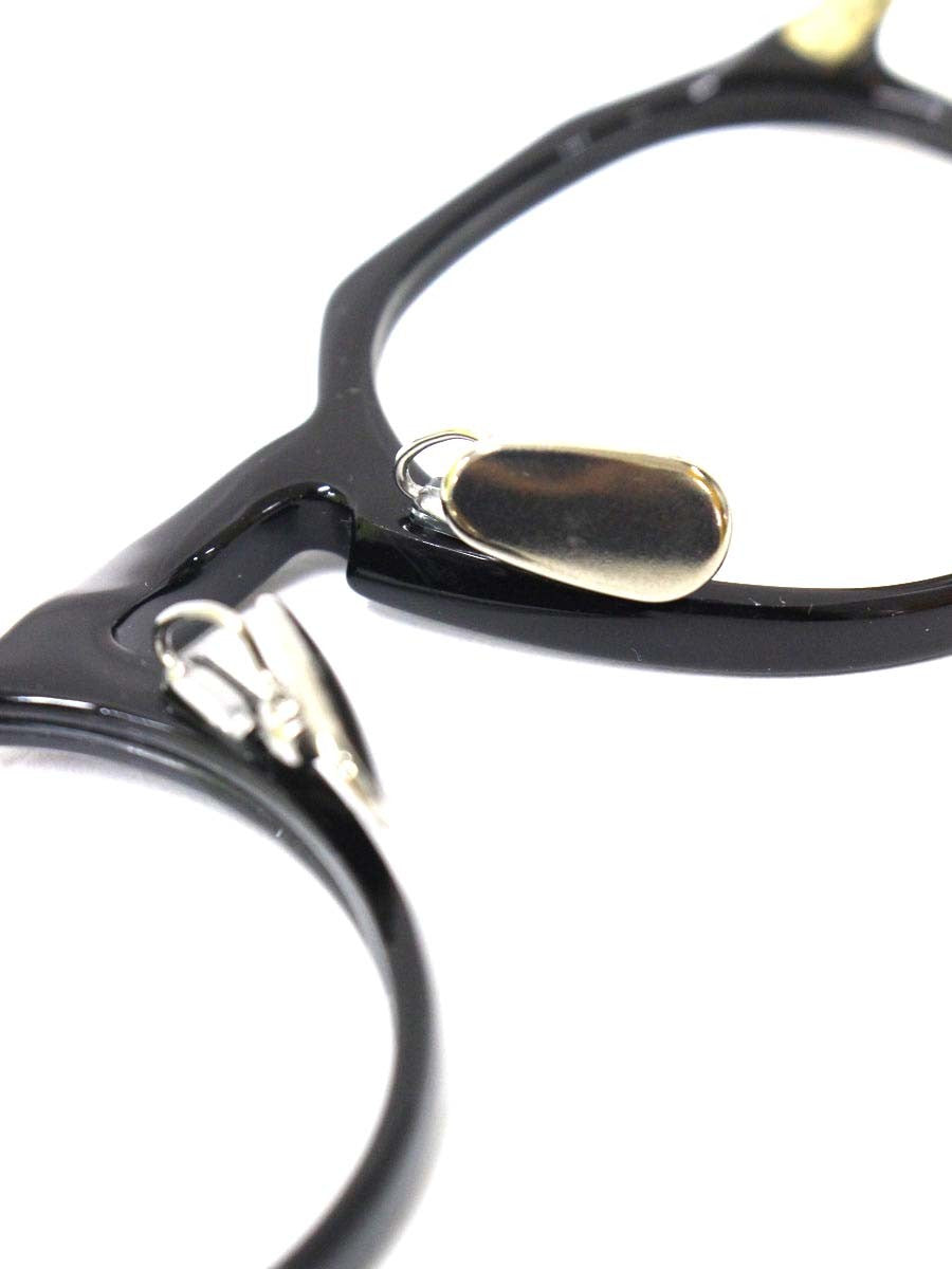 ルノア A5 Mod.237 メガネ ブラック クラウンパント セルフレーム フルリム ITLM5ABNNU6X