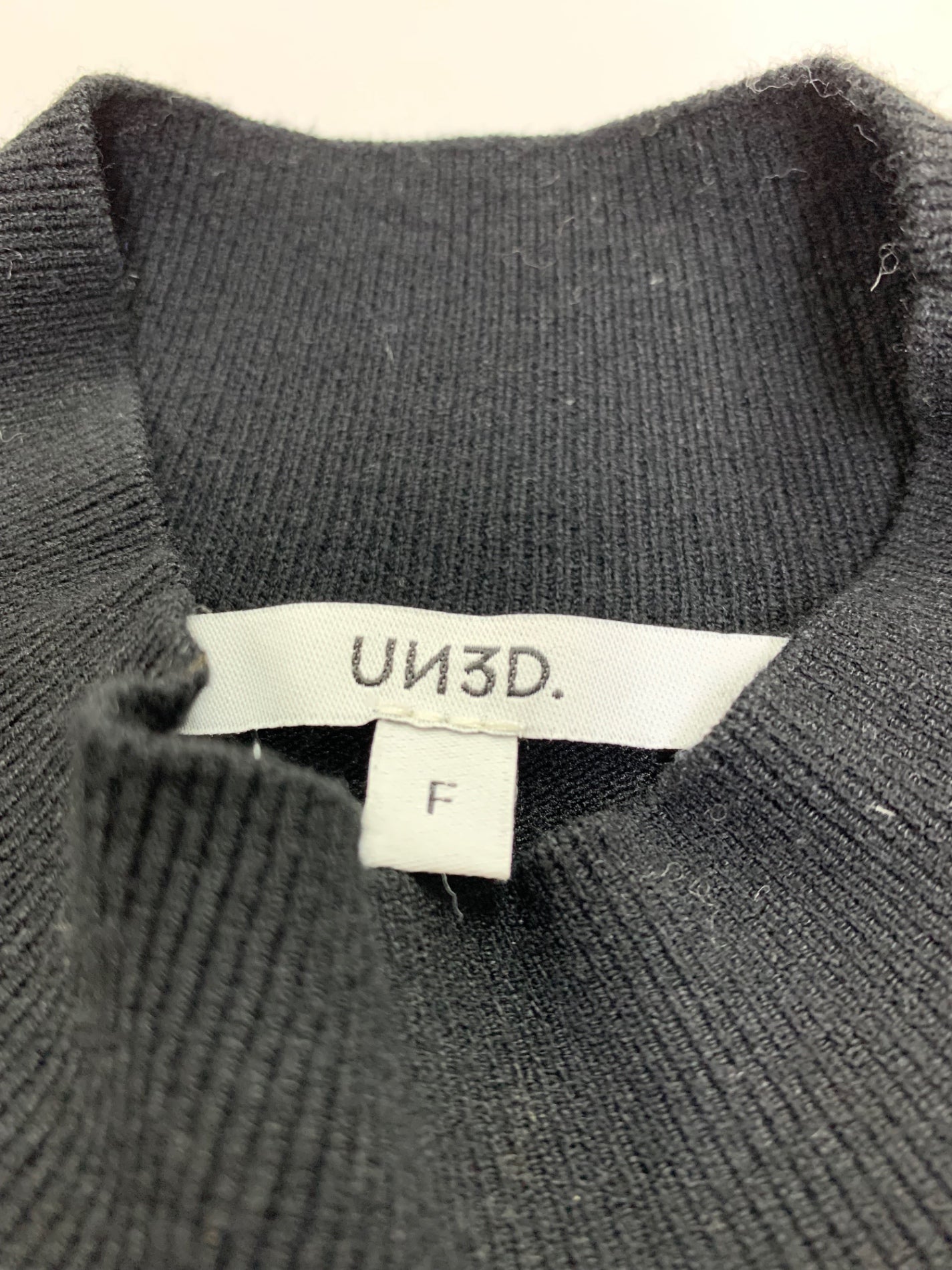 アンスリード Pocket shirt docking knit 522412600201-01 F ブラック 24aw IT6W0008ESR0