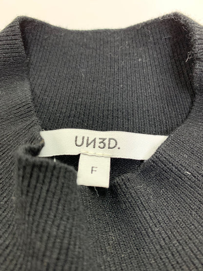 アンスリード Pocket shirt docking knit 522412600201-01 F ブラック 24aw IT6W0008ESR0