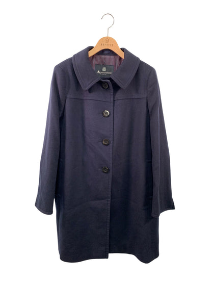 アクアスキュータム 144 V6325 ロングコート 13 ネイビー ITZ4FC47Z1MG