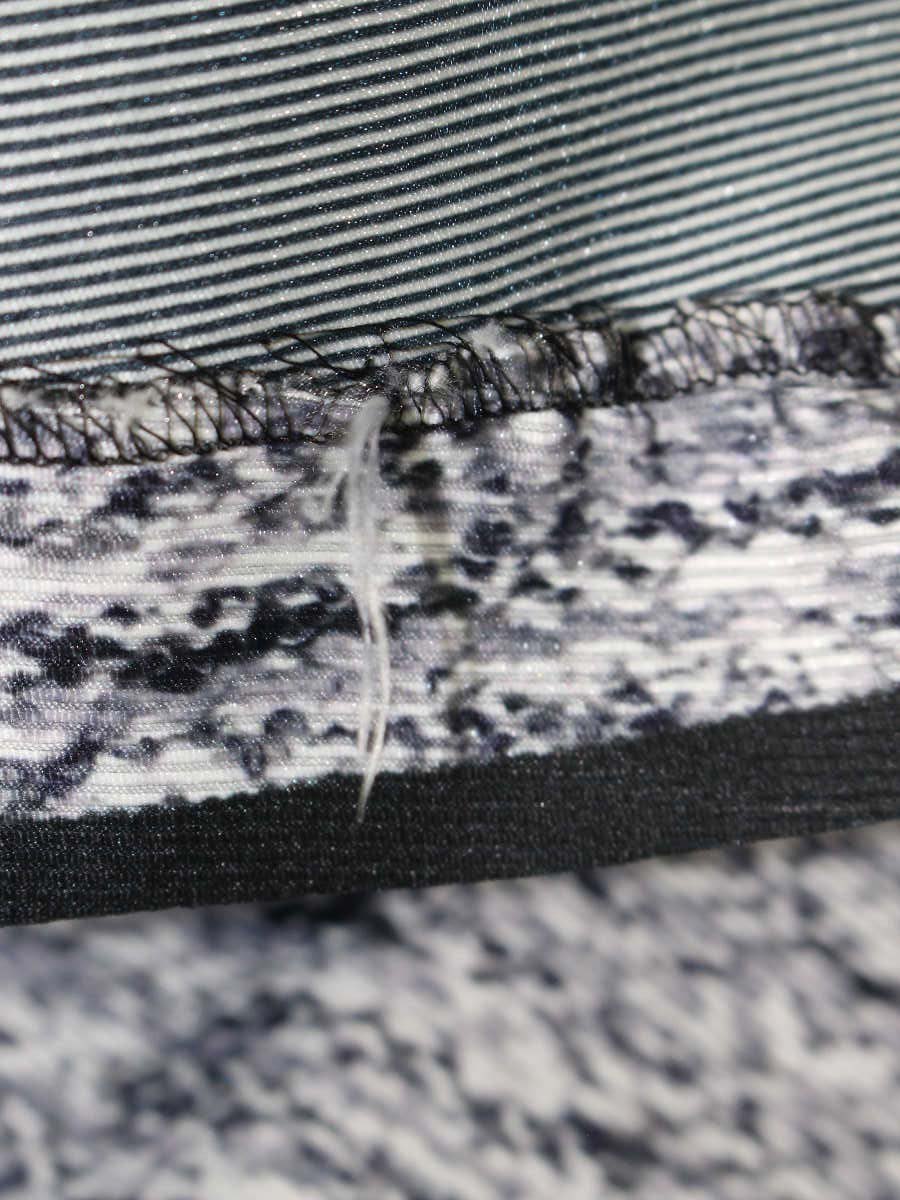 エムズグレイシー 017132 スカート 40 グレー トロンプルイユ リボン フラワープリント IT6G3STEIMLC