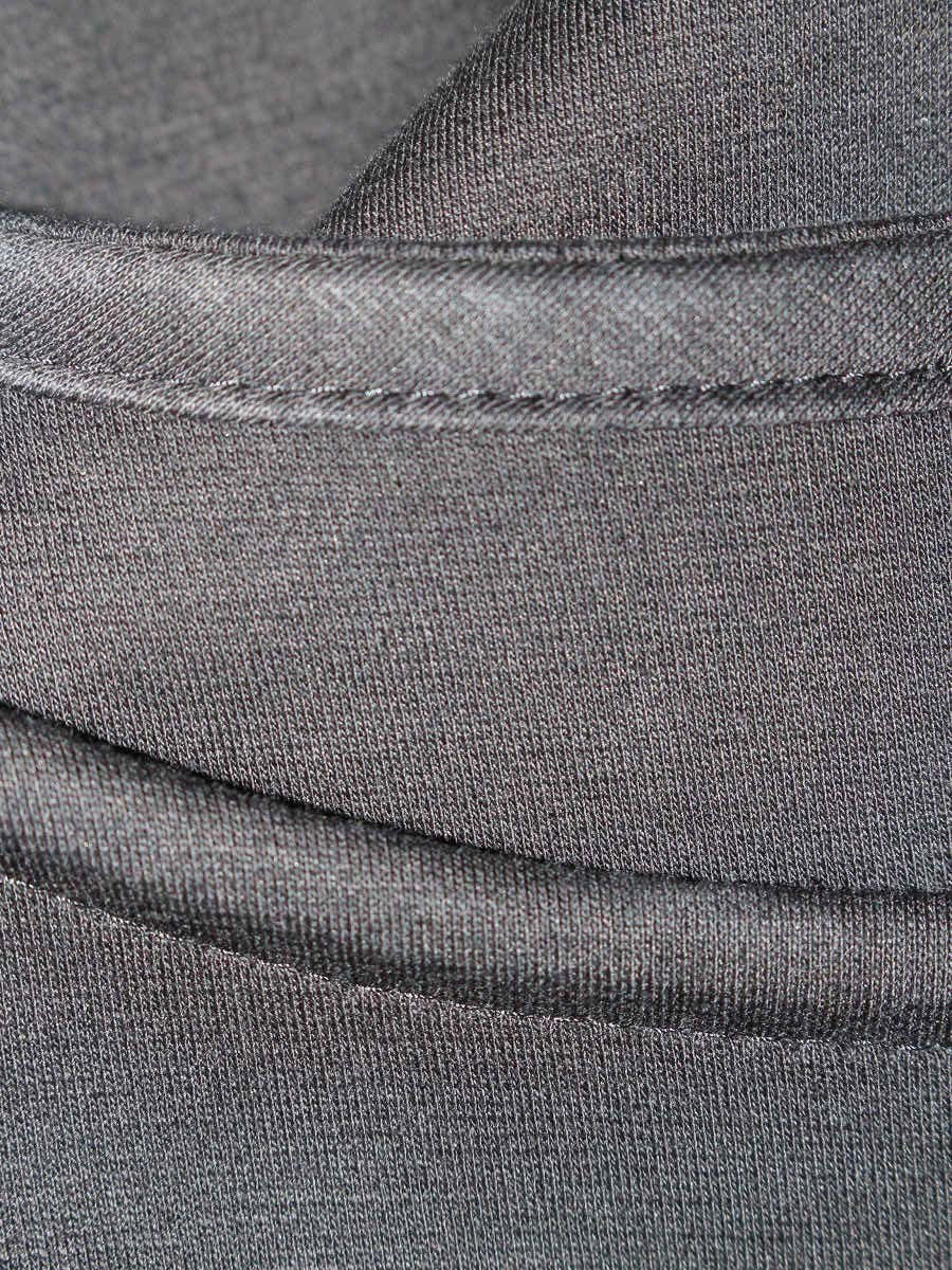 エムズグレイシー 515315 カットソー 40 ブラック リボン パフスリーブ IT6X46UL264G