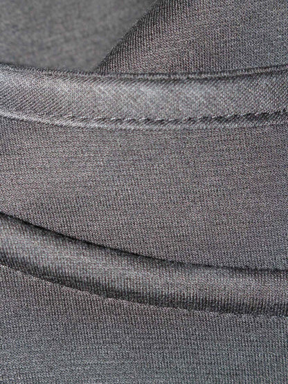 エムズグレイシー 515315 カットソー 40 ブラック リボン パフスリーブ IT6X46UL264G