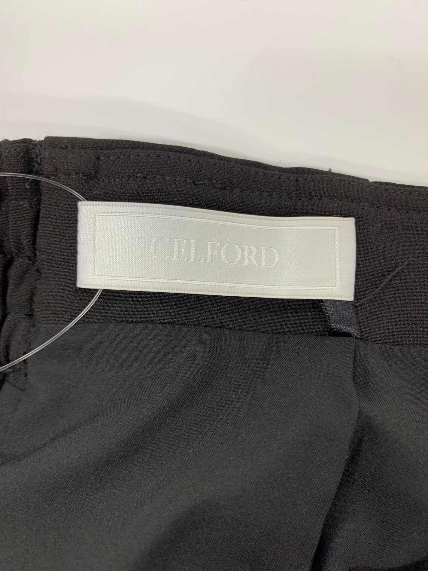 セルフォード リボンベルト付きタイトスカート CWFS241056 36 ブラック ITEJXDTLMPNV