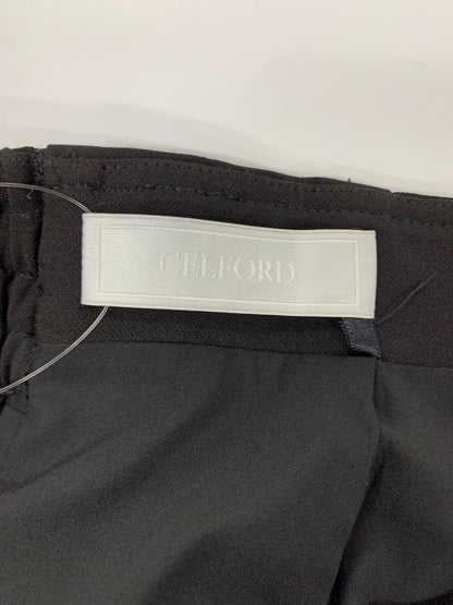 セルフォード リボンベルト付きタイトスカート CWFS241056 36 ブラック ITEJXDTLMPNV