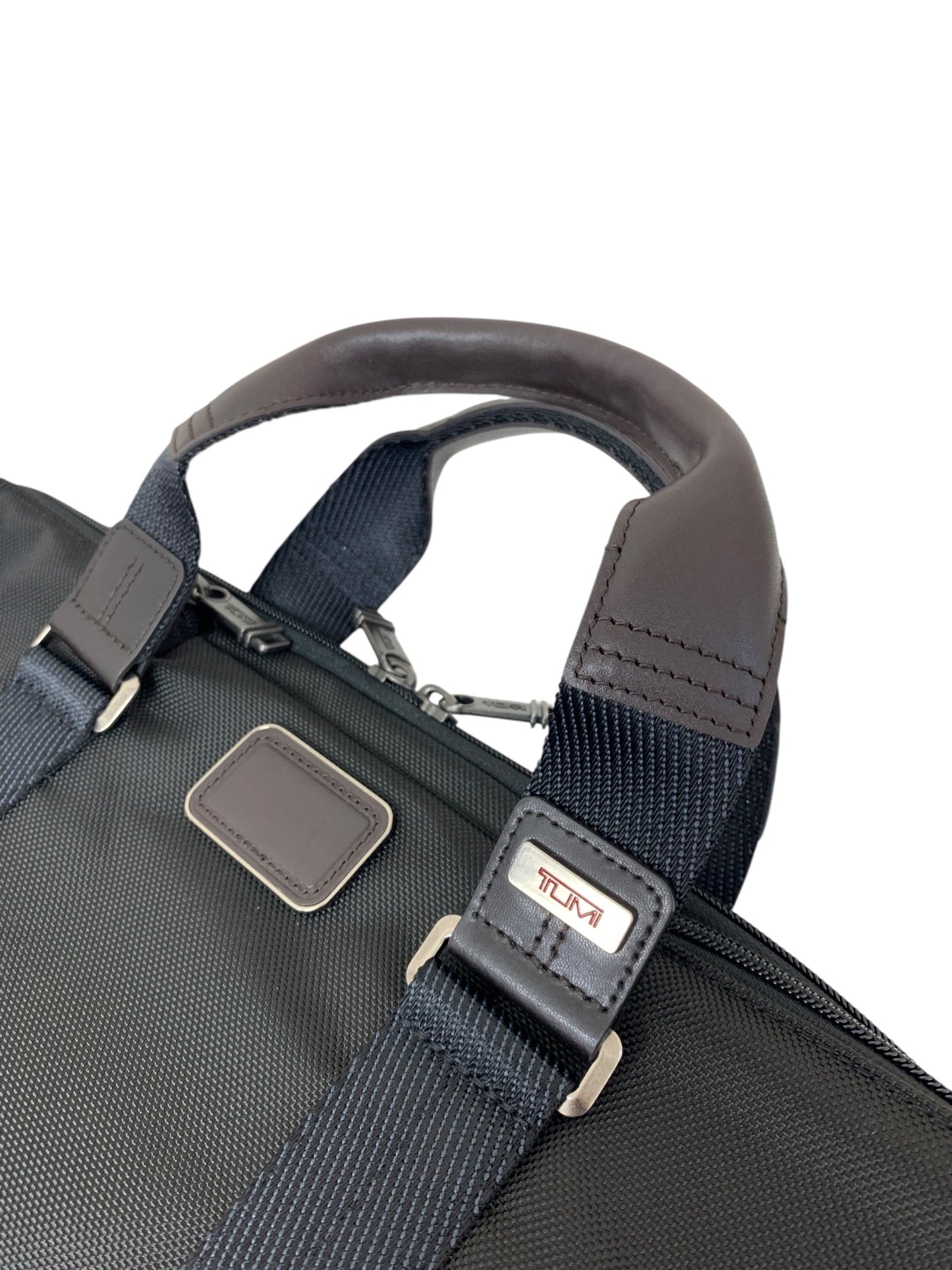 トゥミ アンドリュース スリム ブリーフ 222390HK0 ビジネスバッグ ブラウン 2way ナイロン レザー ITHO2F6CFSI6