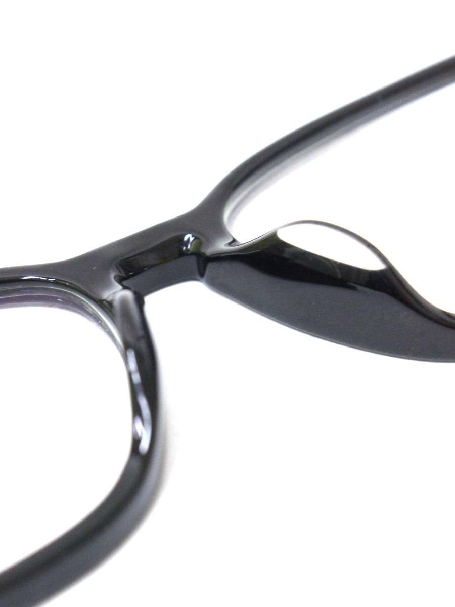 グッチ GG0156OA メガネ 眼鏡 ブラック セルフレーム フルリム ウェリントン ITCWM7YH438E