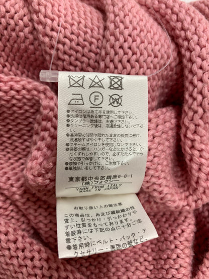 アディアム  クロップドニットスナッグ 38035 カーディガン F ピンク ボレロ ITCBSMYZJNTG