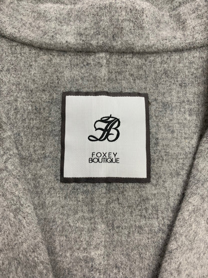 フォクシーブティック 43705 コート 40 グレー カシミヤ ITS0YYVM9ZZ9