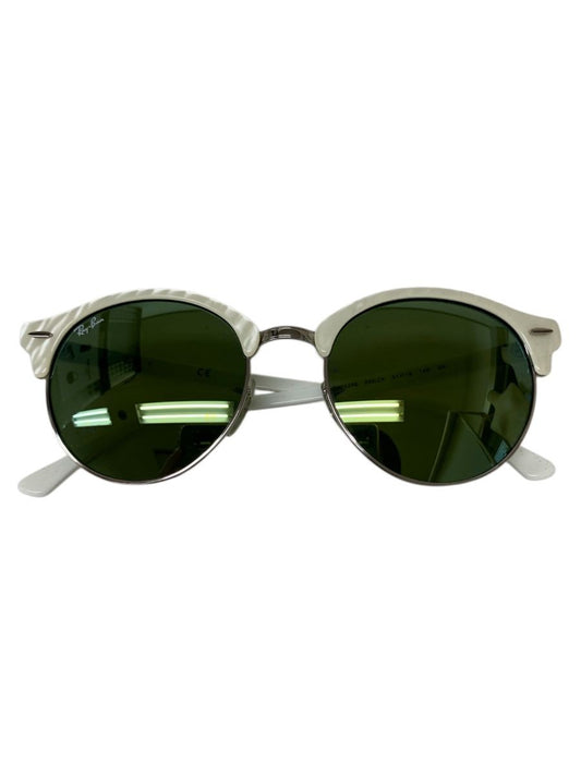 レイバン RB4246 サングラス ホワイト コンビフレーム フルリム ボストン IT01JR03KF0S