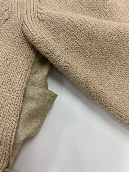 アディアム 40234 カーディガン 2 ブラウン 異素材 フリル ITPHPENEUF14 【SALE】