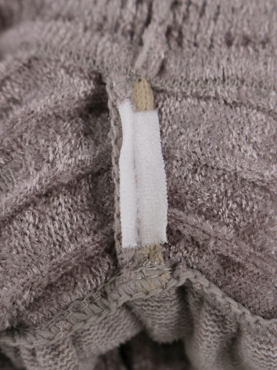 ルネ 6132480 ニット 34 グレー ストライプ パール ITY1ULR3HB56