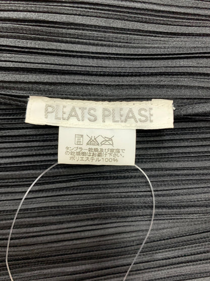 プリーツプリーズイッセイミヤケ PP13-JJ104 シャツ 3 ブラック ITNLLSHLXI6G