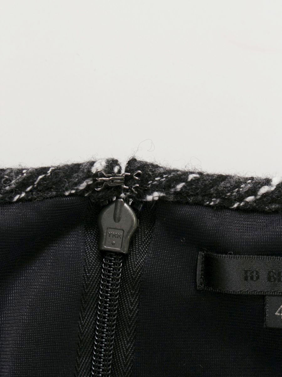 トゥービーシック W7J03-670-09 ワンピース 44 グレー ウール IT14J67821NX