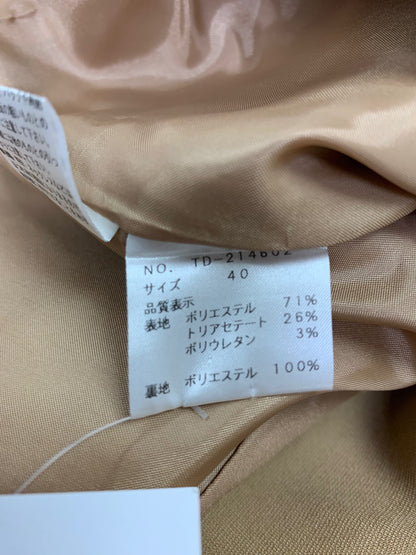 エムズグレイシー 214602 ジャケット 40 キャメル 1B ITA2R8ZE7R7I