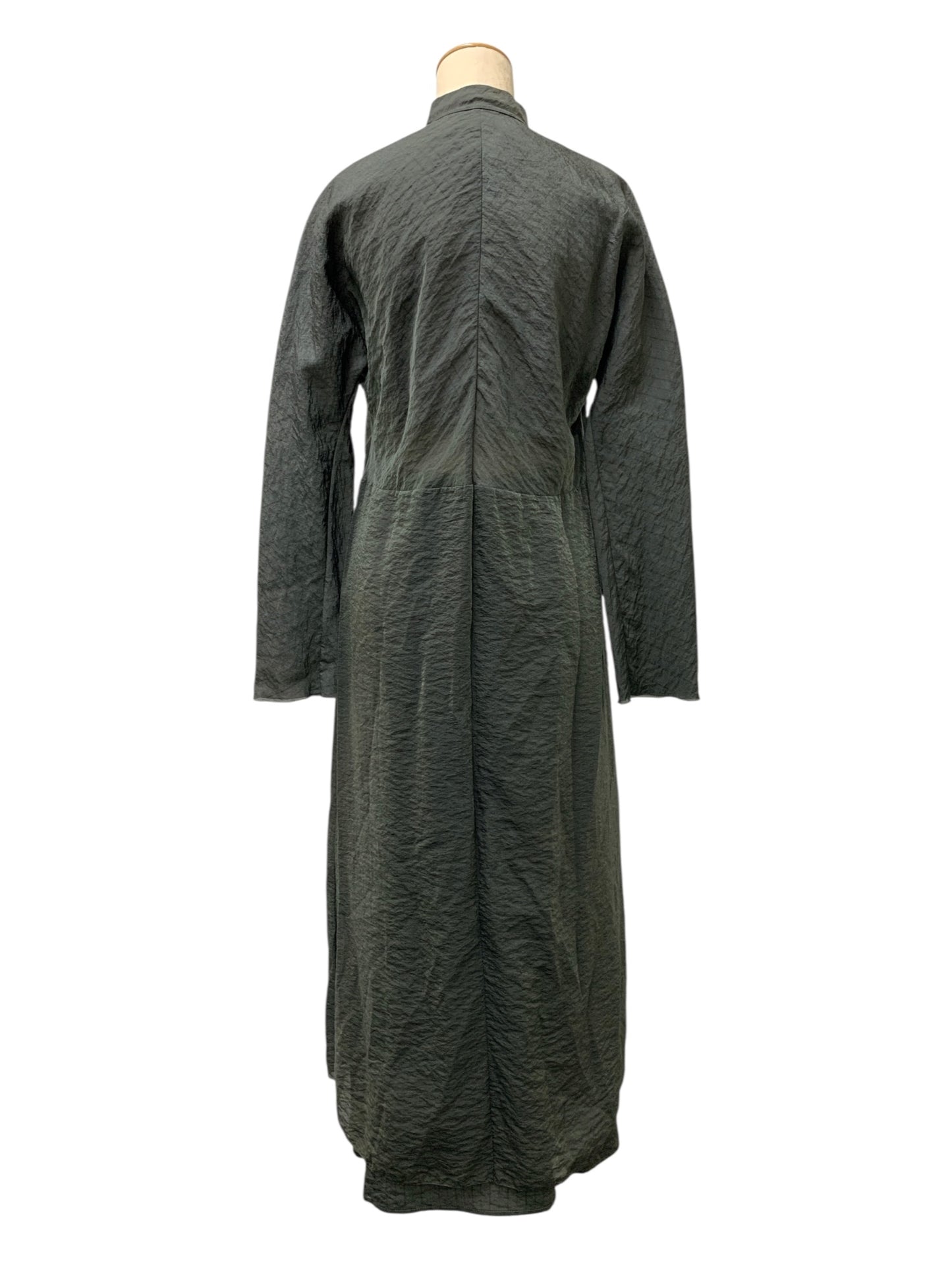 ヨウジヤマモト ワイズ Y’s ロングシャツワンピース スカートセットアップ 3/2 グレー ITMA6PAWLK40