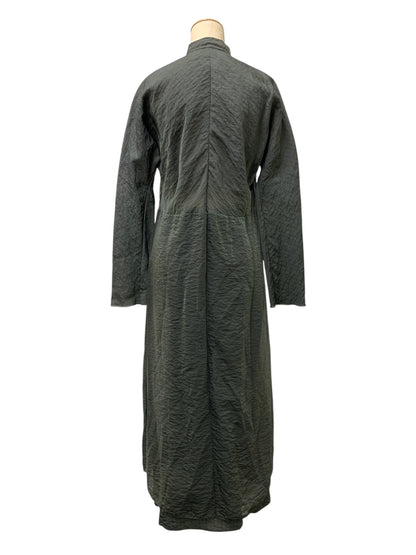 ヨウジヤマモト ワイズ Y’s ロングシャツワンピース スカートセットアップ 3/2 グレー ITMA6PAWLK40
