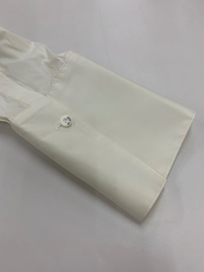 デイジーリン Kare Shirts 06320 ブラウス 42 ホワイト ロゴ ワンポイント IT3A9V0BPU28