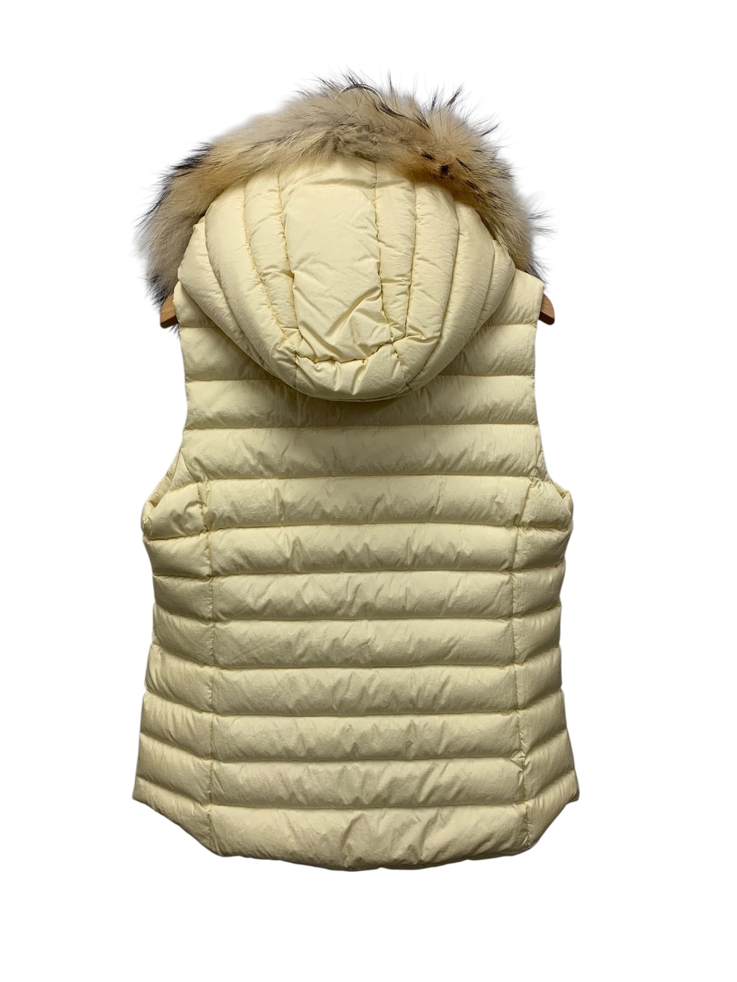 タトラス ORSIERA LTA18A4573 ダウンベスト 03 アイボリー ラクーンファー IT78OO0B4HG4