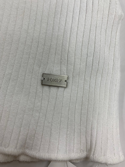 フォクシーブティック Half Moon ハーフムーン 37559 ニットセーター 38 ホワイト IT5MGG3OC488