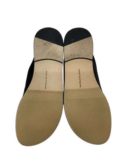 マノロブラニク STURLUSHANGI サンダル 38 ブラック ハンギシ ITMICIOS5RAS