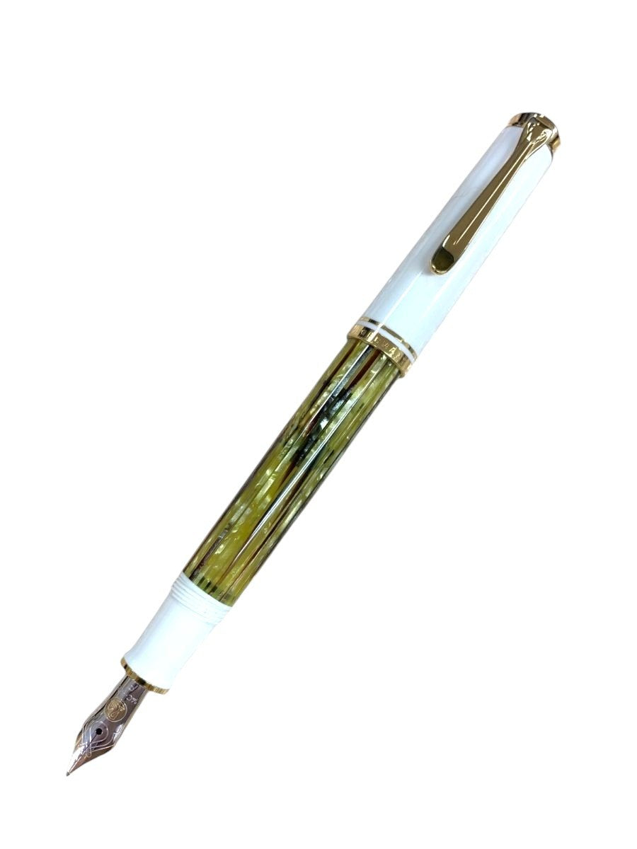 ペリカン 万年筆 スーベレーン M400 ホワイトトータス F 14C IT3BMJZH6ZB3