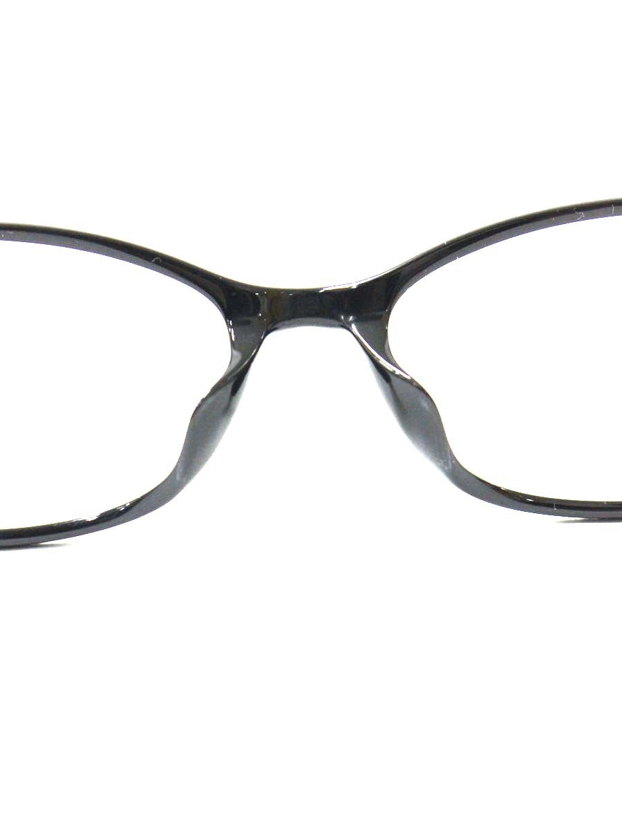 プラダ VPR02S メガネ ブラック/ゴールド ロゴ セルフレーム IT2IQJ705XID