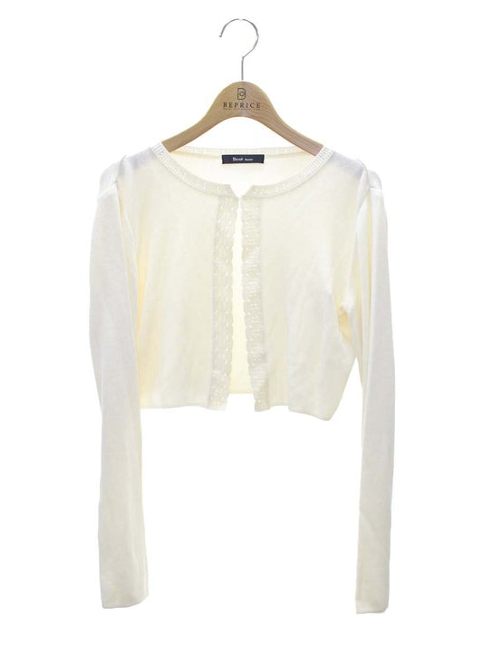 ルネ basic 5032180 カーディガン 34 アイボリー ボレロ ITM7Y9R16NVE