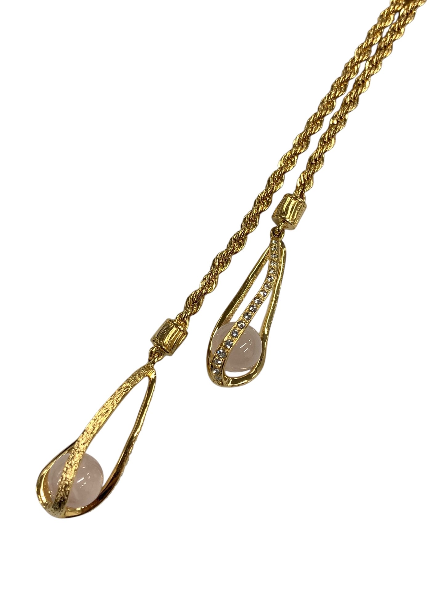 グロッセ ネックレス ゴールド ラインストーン フェイクパール IT9OKQS0S7VK