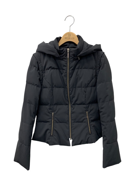 エムプルミエ F218-001 ダウンジャケット 34 ブラック 3way IT99MBUOR1RC