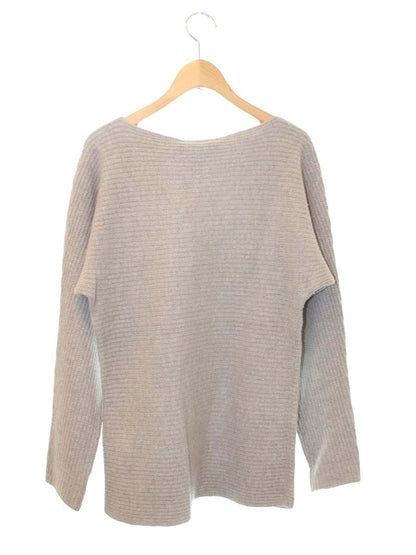ウィークエンドマックスマーラ 536621330700 ニット M グレージュ ウール ボートネック ラグランスリーブ ITSWGY23E2CC 【SALE】