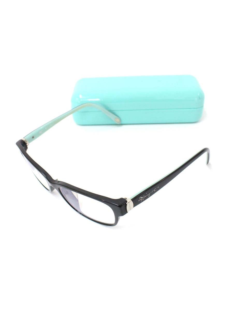 ティファニー TF2126-D メガネ ブラック/ティファニーブルー セルフレーム フルリム スクエア IT1EMXBSUCSV 【SALE】