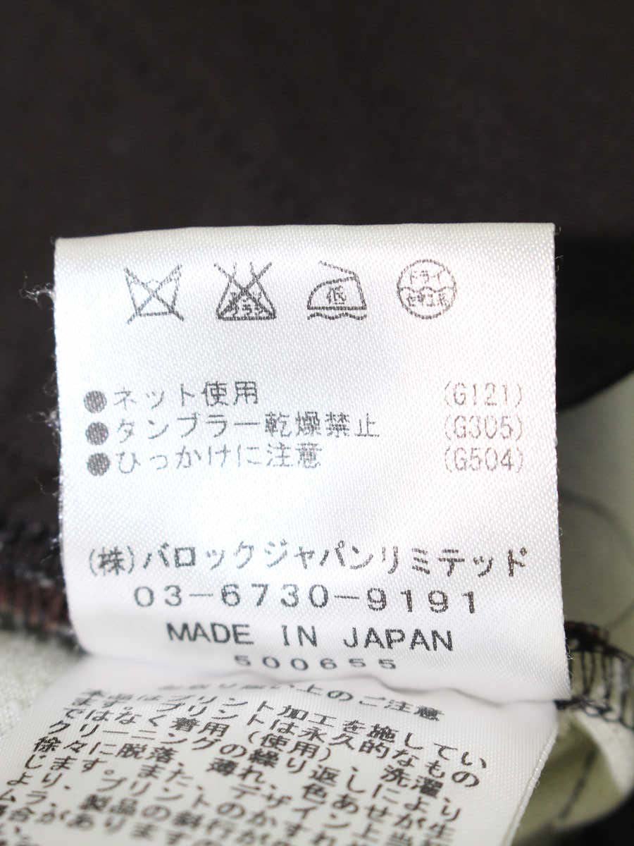 エンフォルド 3007S231 パンツ 36 ワインレッド 建物柄 ITEF9OS5Y8W0