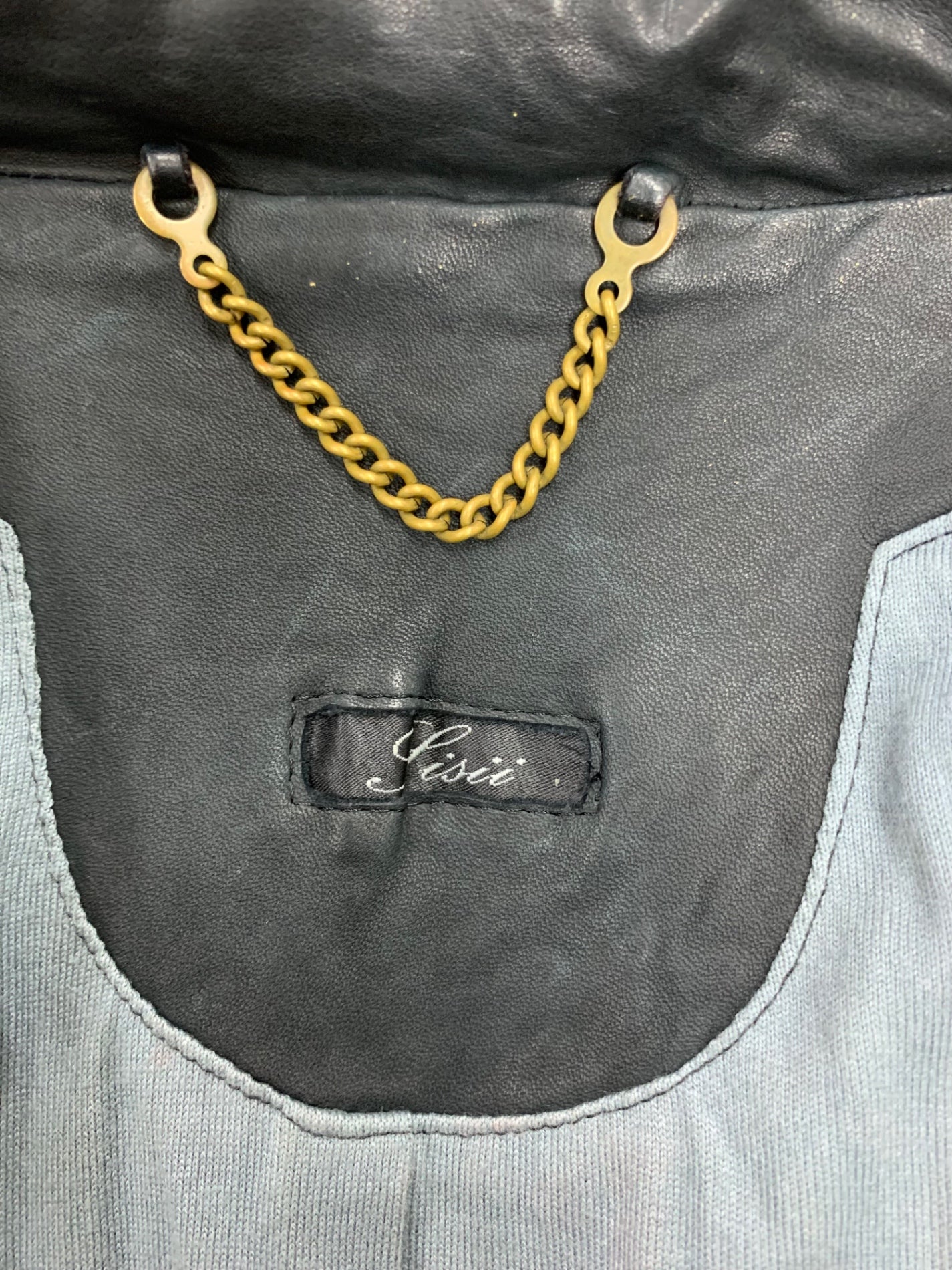 シシ レザージャケット M ブラック フード付き 2way ITQOG0GYQE9S