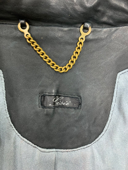 シシ レザージャケット M ブラック フード付き 2way ITQOG0GYQE9S