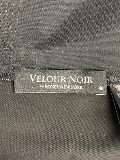 ベロアノワール by フォクシーニューヨーク 33686 ワンピース 40 ブラック 切替え ITZVAF3CHPQW