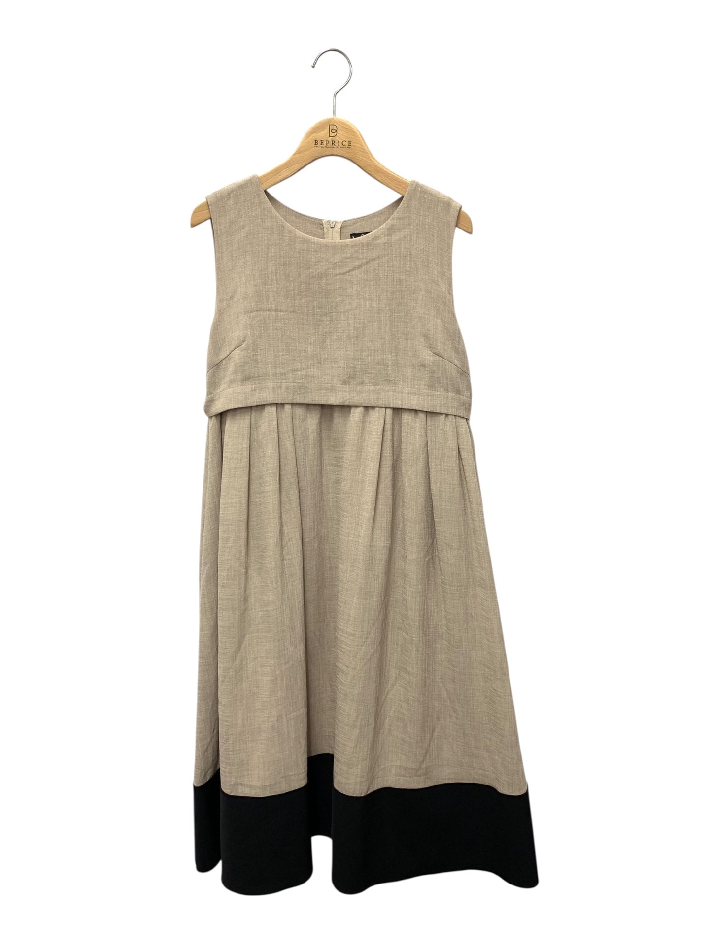 デイジーリン Beige×Black Dress 06602 ワンピース 40 ベージュ IT4XB64XM9GQ