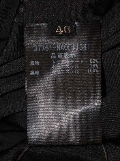 フォクシーニューヨーク Dress 37761 ワンピース 40 ブラック IT1RTZI2STCG