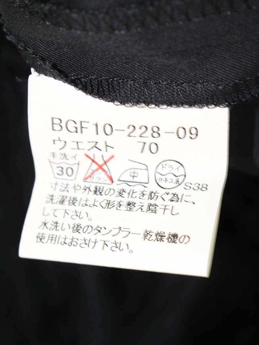 バーバリーゴルフ BGH10-228-09 パンツ ブラック 綿 ストレッチ ウエストゴム ITK3WTB2KLMG 【SALE】