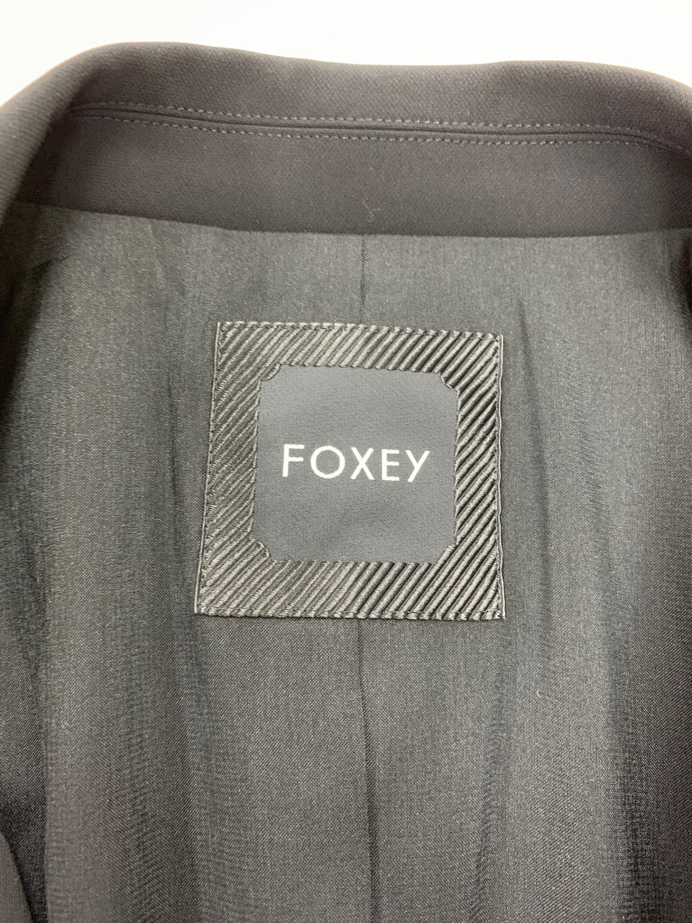 フォクシーニューヨーク Noblesse ノブレス 44662 ジャケット 42 ブラック ITHKV5R6E436