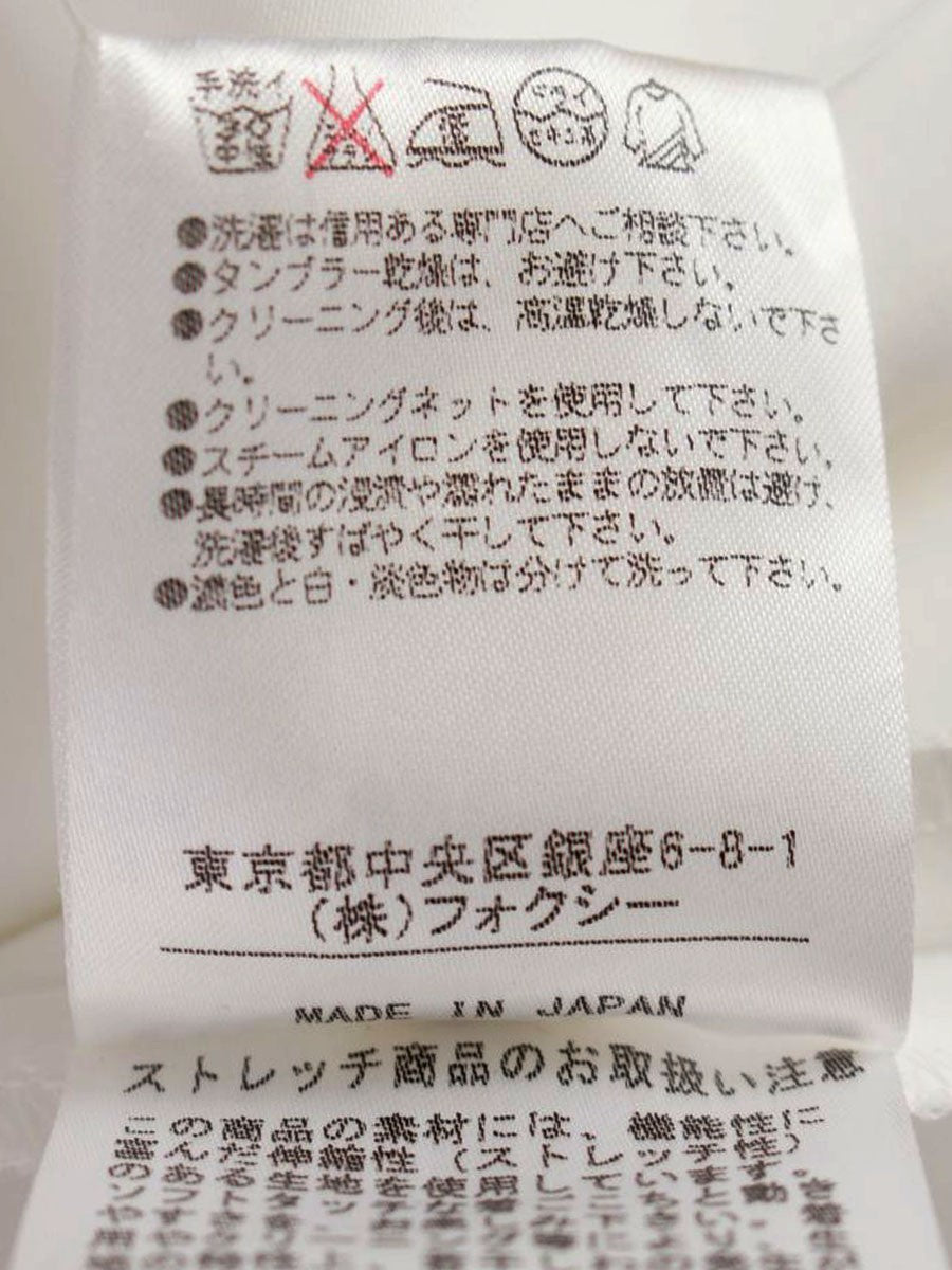 フォクシーニューヨーク スカート Square Lace 34550 38 ホワイト ITHN2ADVCGF2