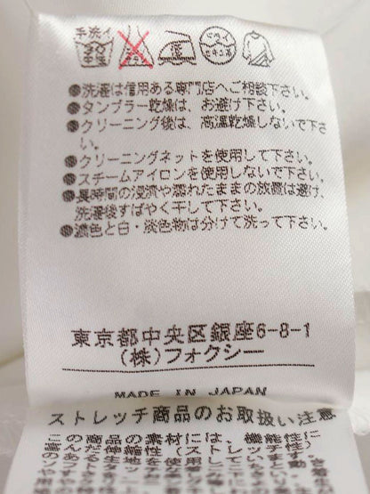 フォクシーニューヨーク スカート Square Lace 34550 38 ホワイト ITHN2ADVCGF2