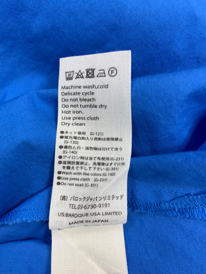 エンフォルド ROUND-SLIT SHIRT 300GS230-0260 シャツ 38 ブルー コットン ラウンドスリット ITD7CX4G0UZI